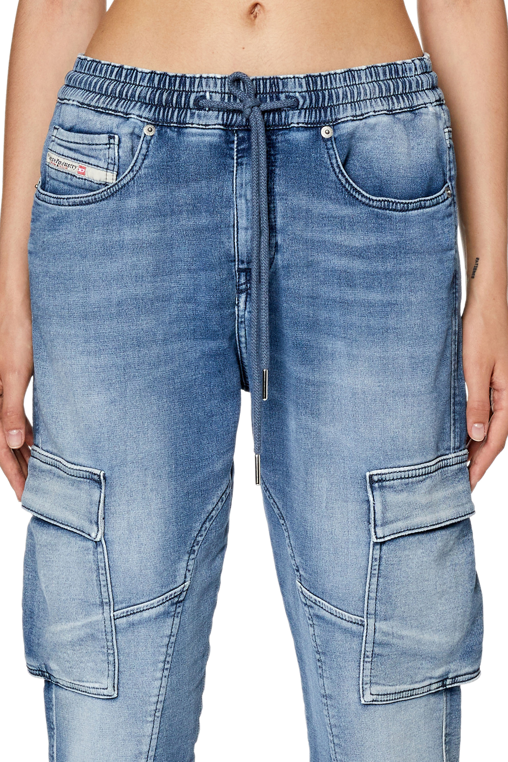 Diesel - Slim D-Ursy Track Denim 068FL, Medium blue - Image 5