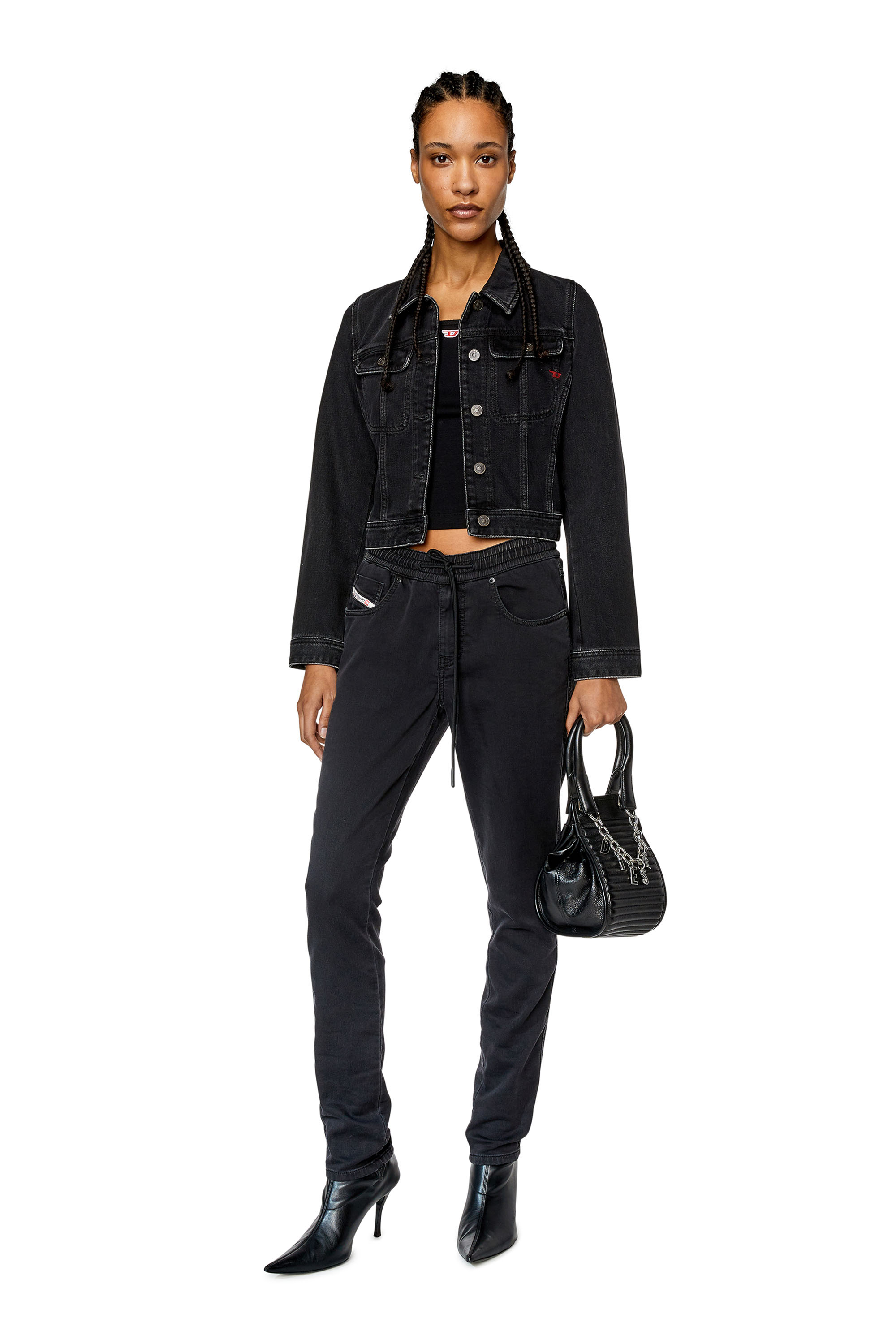 Diesel - D-Tail 068DX Skinny, Black/Dark grey - Image 4