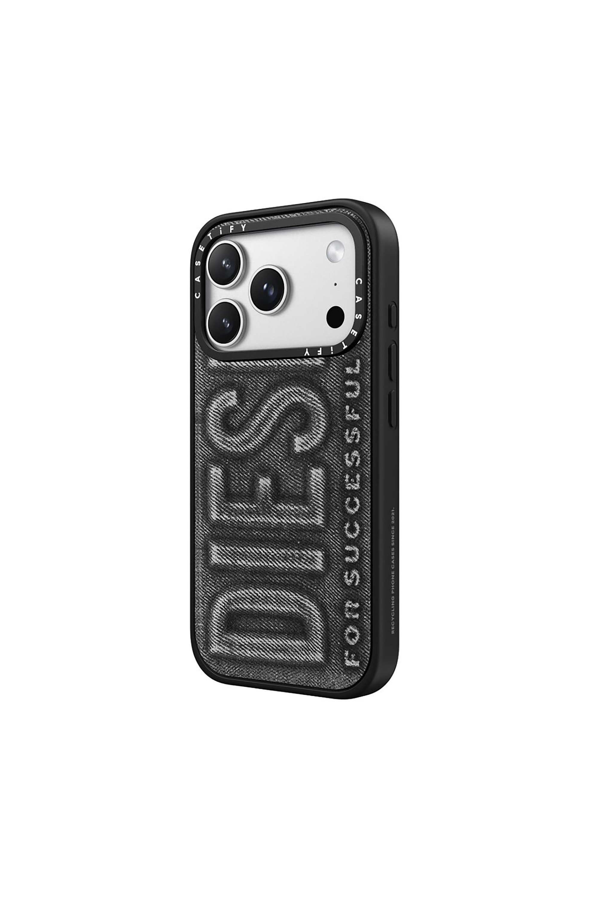 Diesel - 60558 MOULDED CASE, Unisex's Biscotto impact case for iPhone 17 Pro in Black - 2