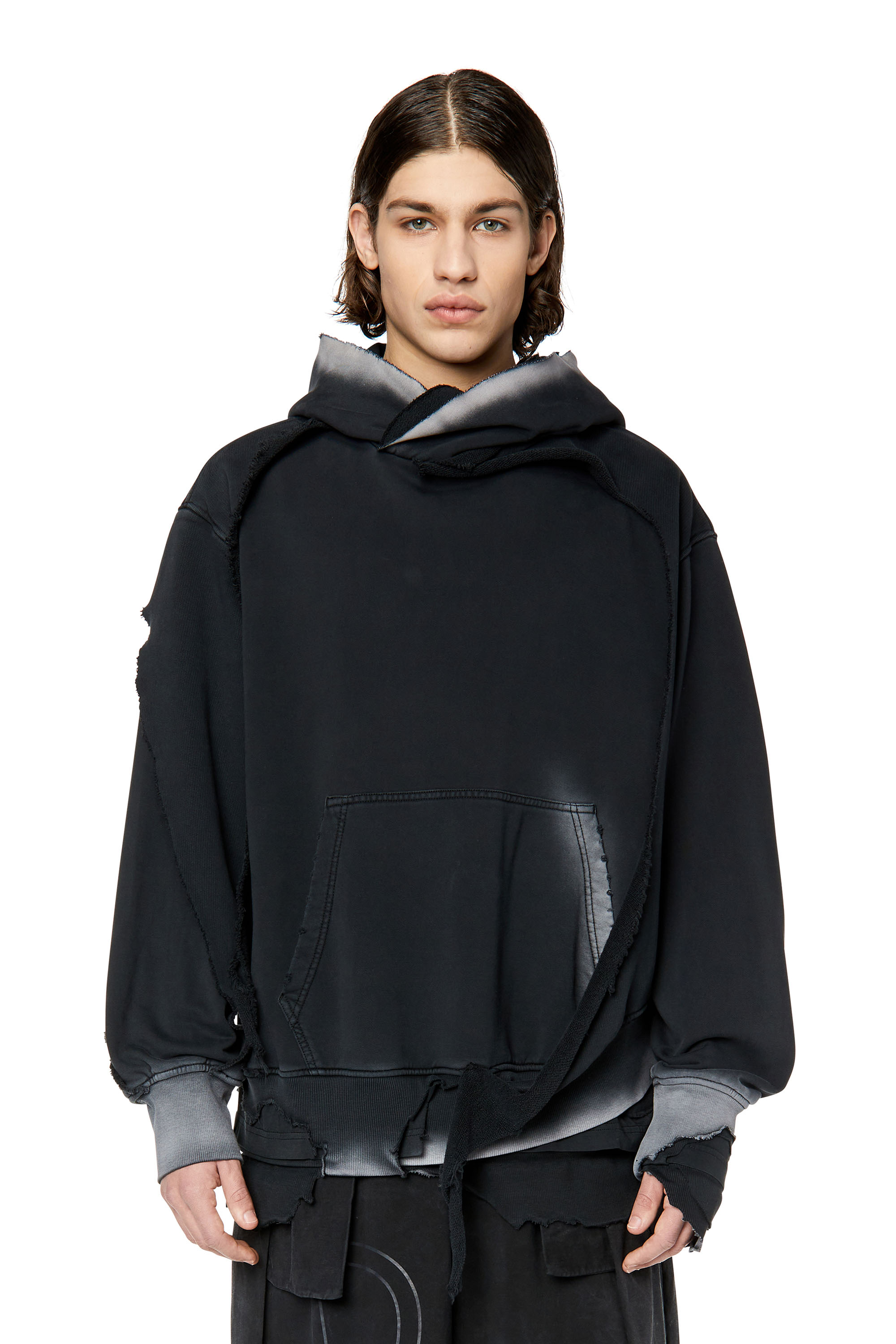 Diesel - S-STRAHOOP, Black - Image 1