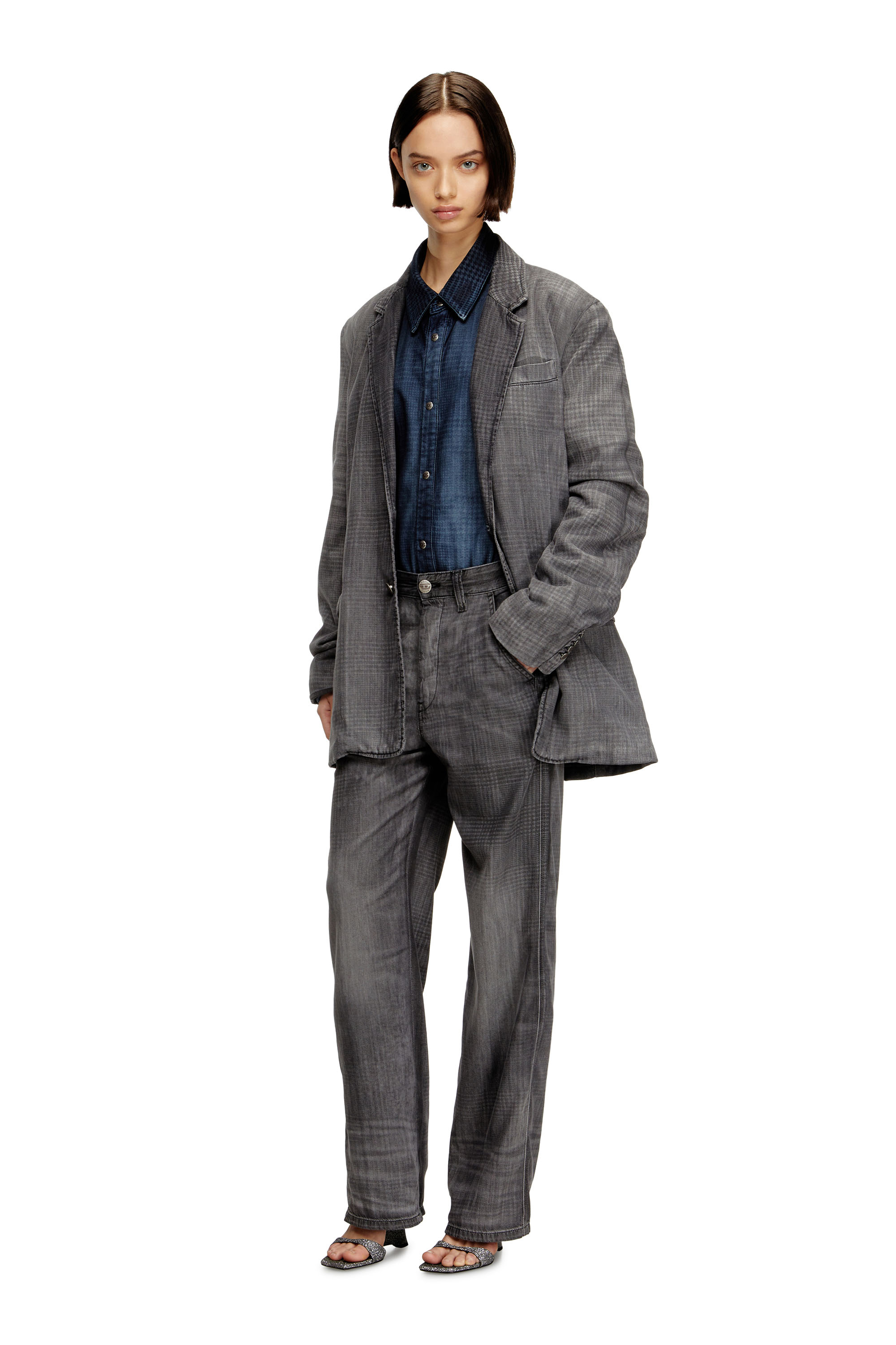 Regular Jeans D-Phant-chino 068UJ, Grey Diesel - Unisex's Regular Jeans D-Phant-chino 068UJ, Grey - 6