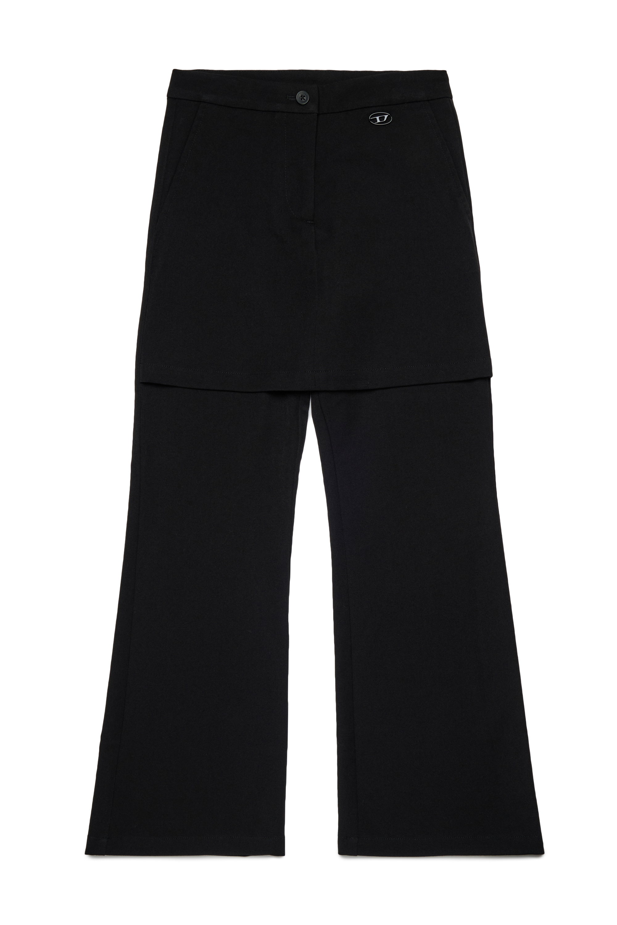 Diesel - PEARL, Woman's Flared pants in Black - 1