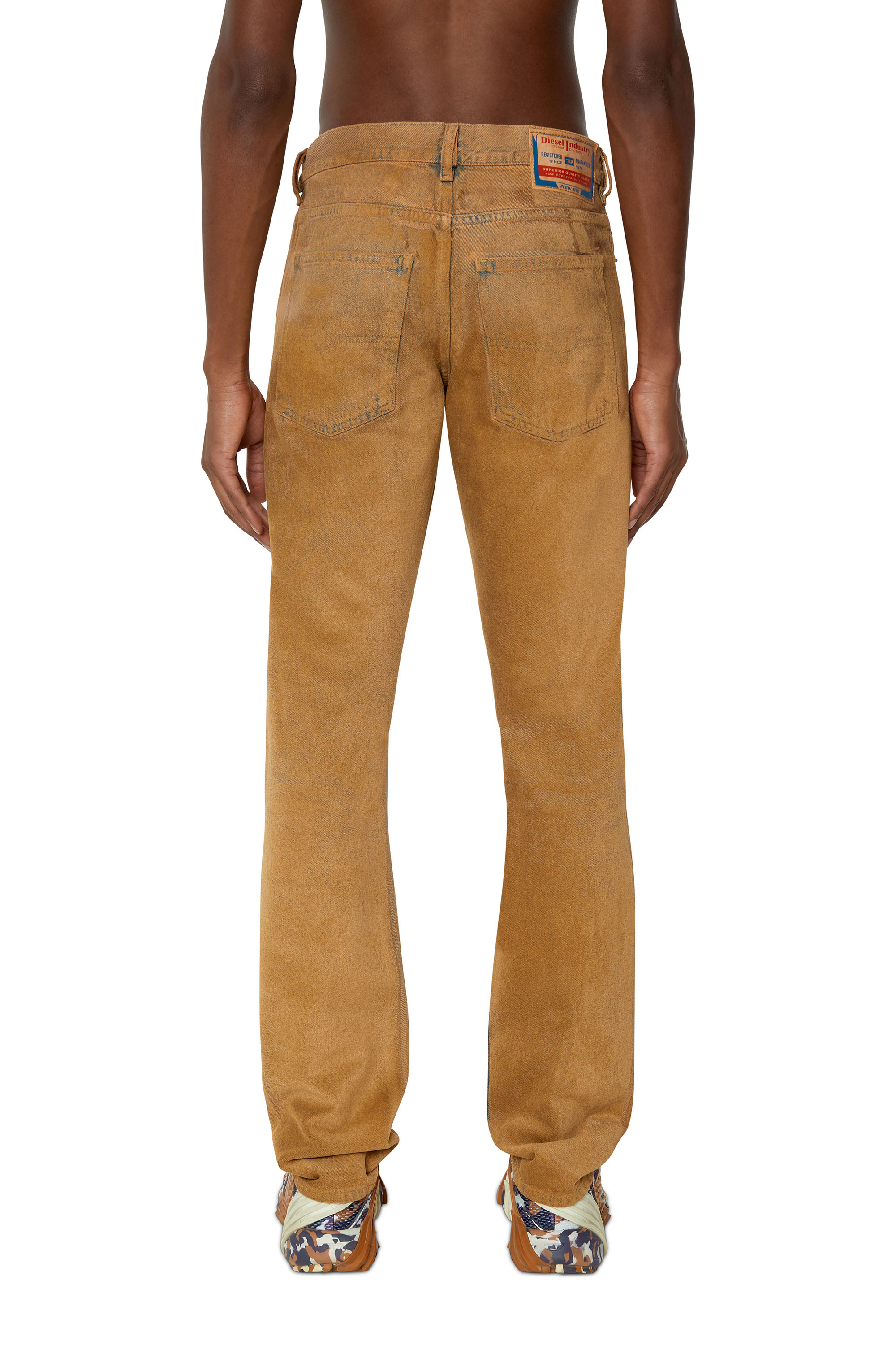 Diesel - 1995 09E33 Straight Jeans, Brown - Image 3