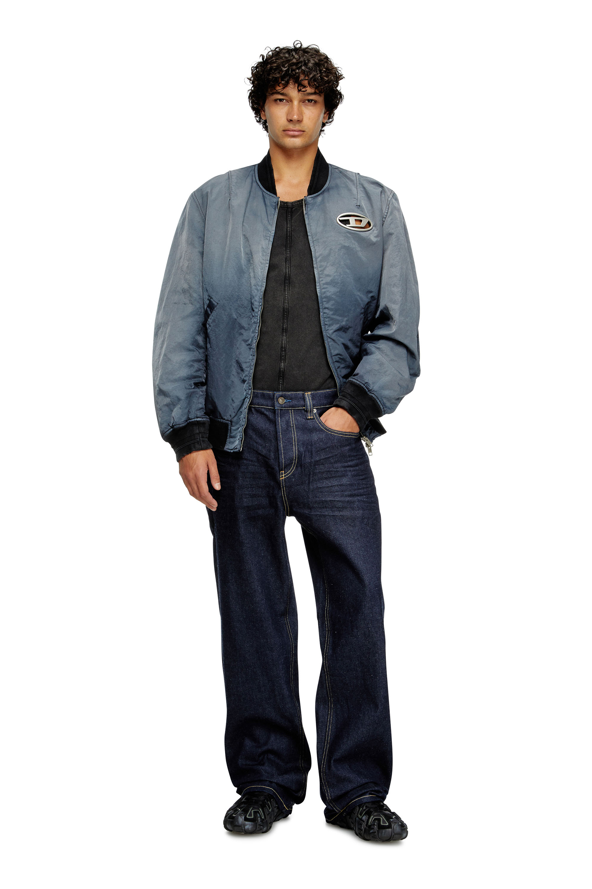 Diesel - Man's Relaxed Jeans 2001 D-Macro 0GRDV, Dark Blue - 1