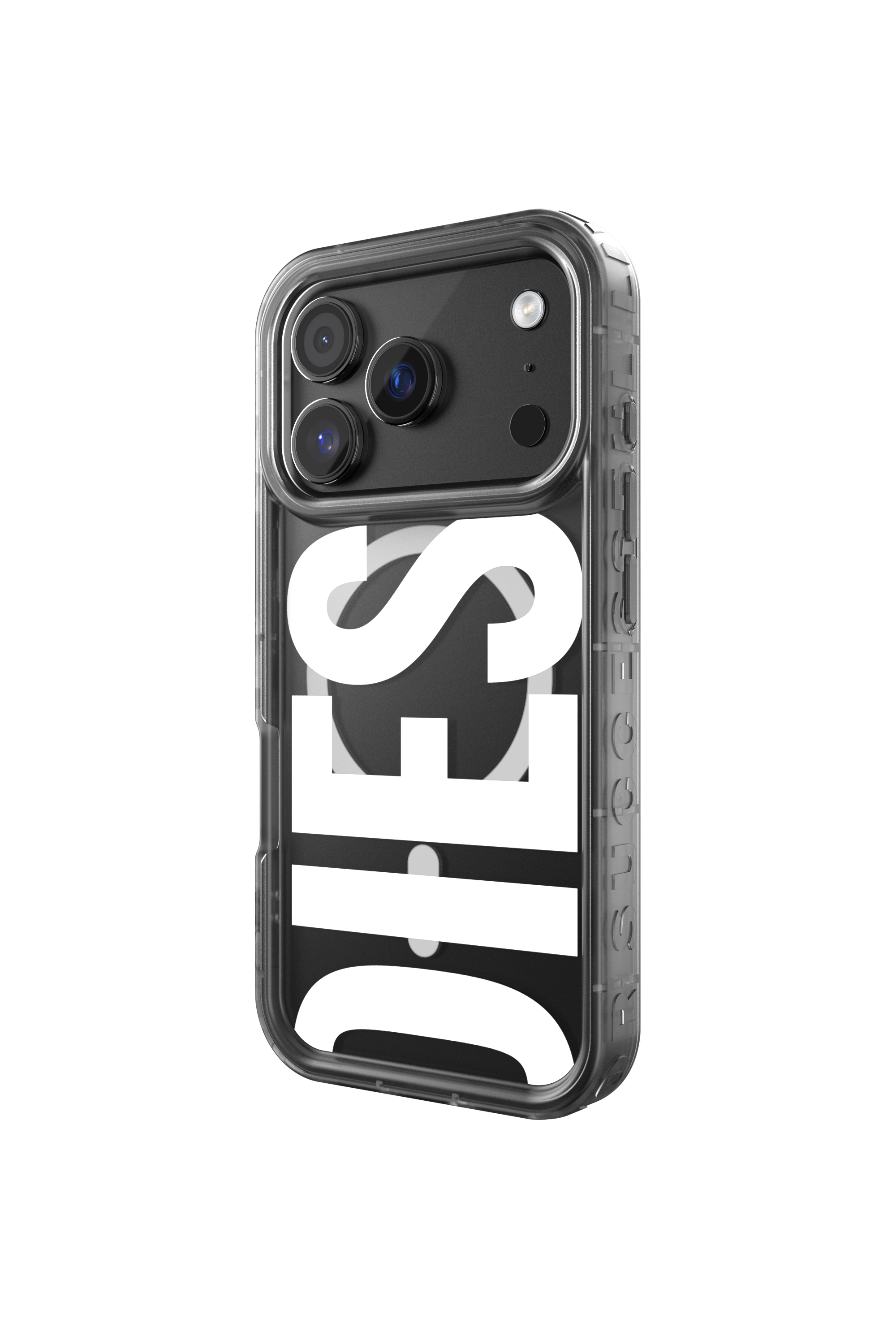 Diesel - 60437 MOULDED CASE, Unisex's Biscotto bumper case with magsafe for iPhone 17 Pro in Black - 4