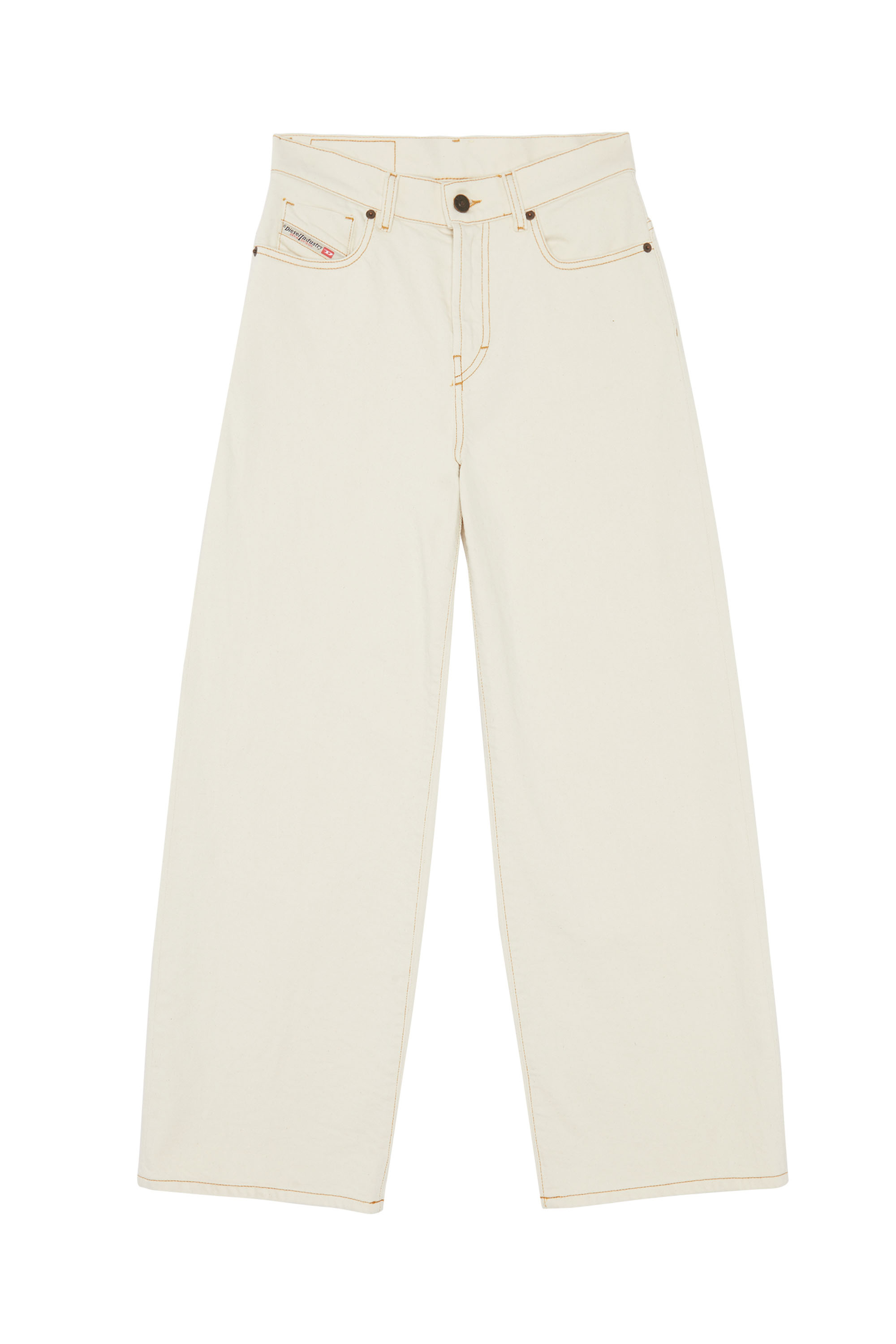 Diesel - 2000 WIDEE 09B94 Bootcut and Flare Jeans, White - Image 6