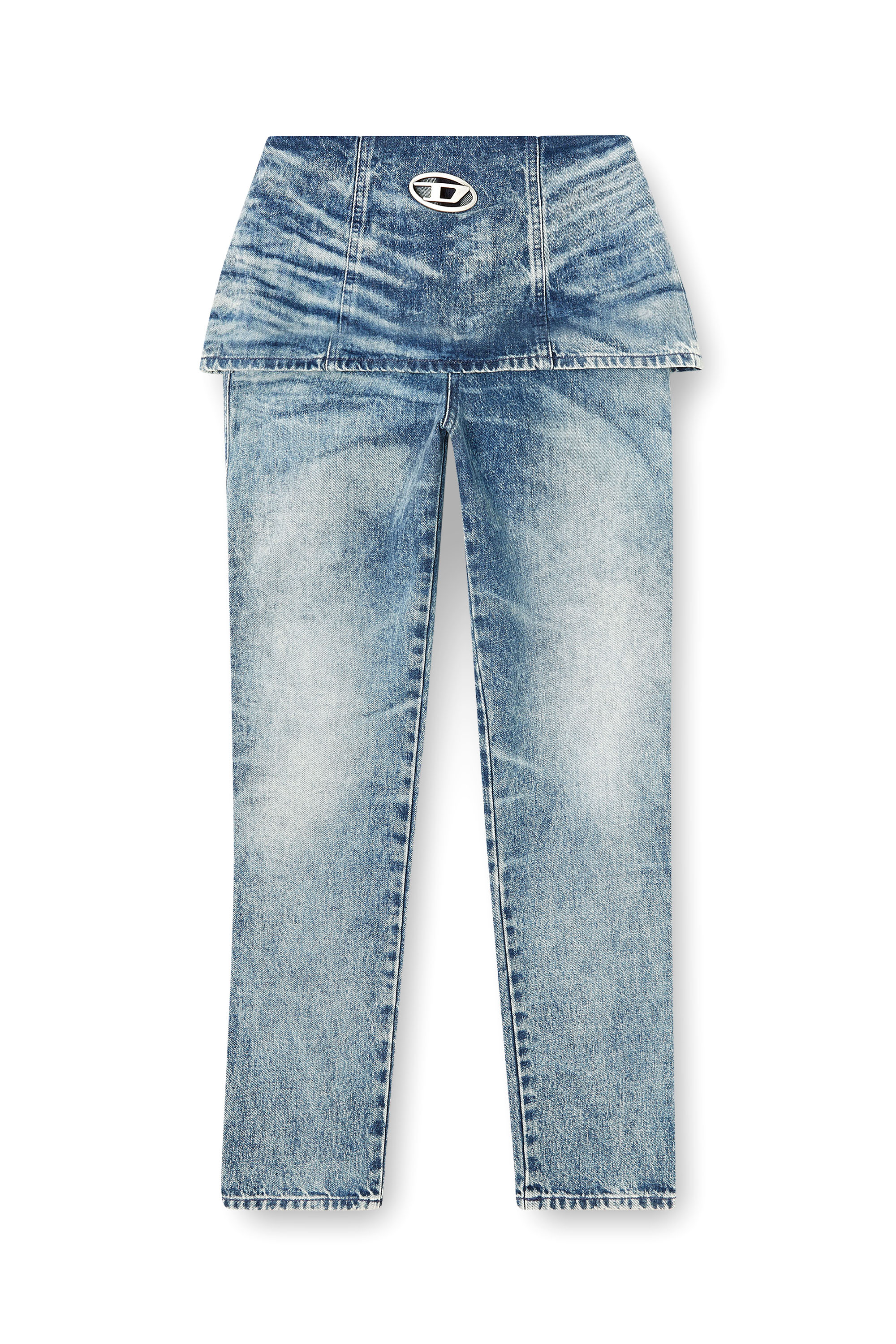 Diesel - Woman's Slim Jeans D-Hourjian 007DA, Light Blue - 3