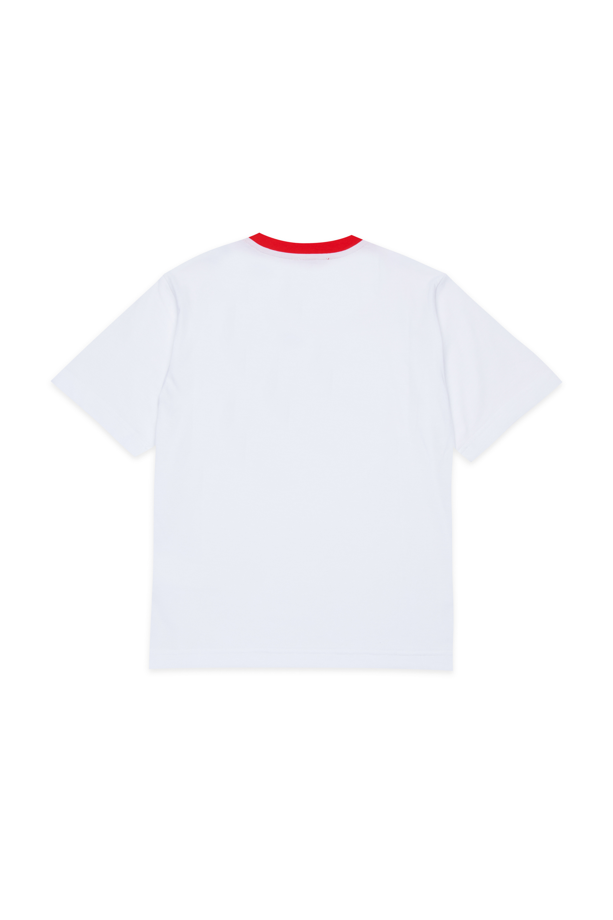 Diesel - MTSPACY OVER, Man's Ring T-shirt with astronaut graphic in White - 2