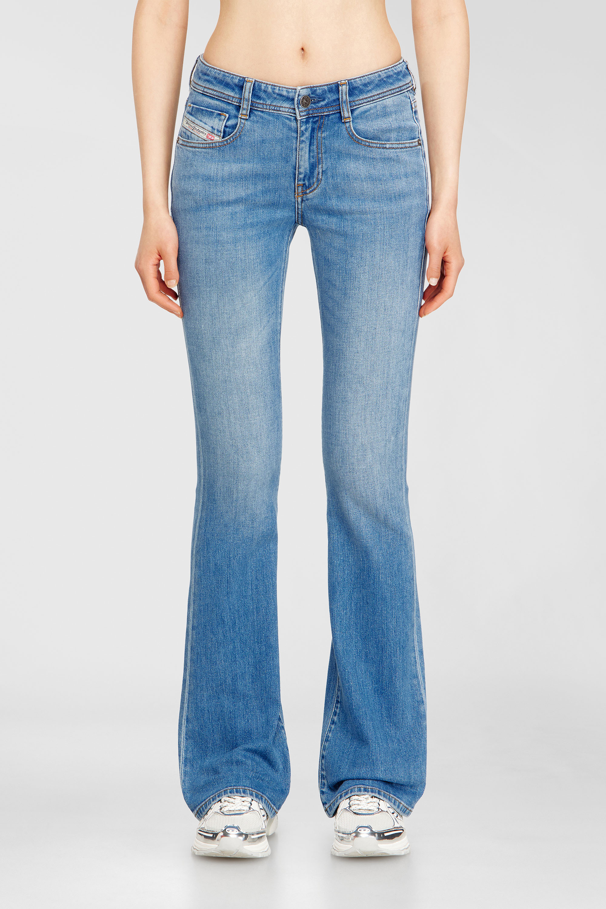 Diesel - Woman's Bootcut Jeans 1969 D-Ebbey 0ADBH, Light Blue - 2
