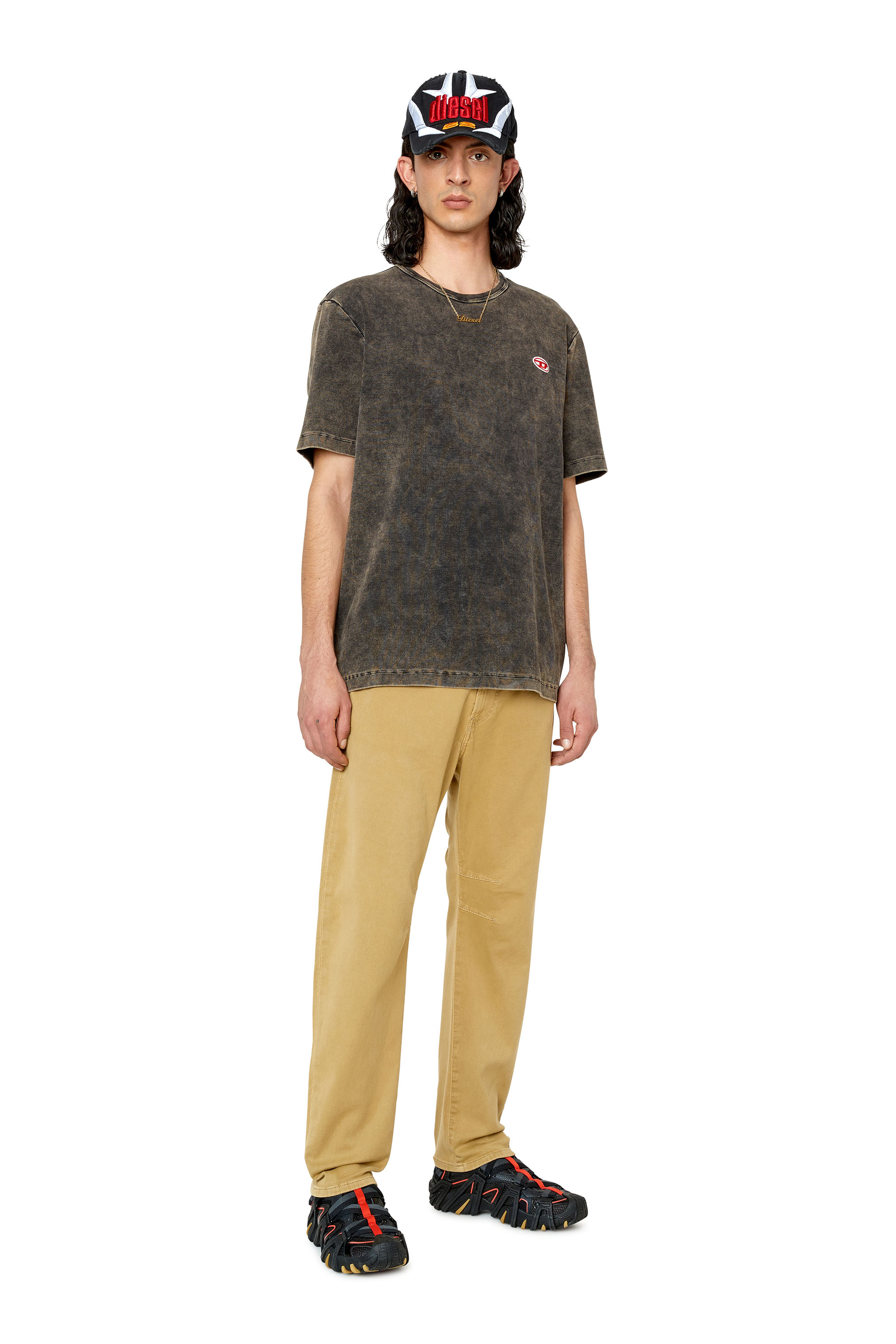 Diesel - D-Amage JoggJeans® 068DY Tapered, Light Brown - Image 4