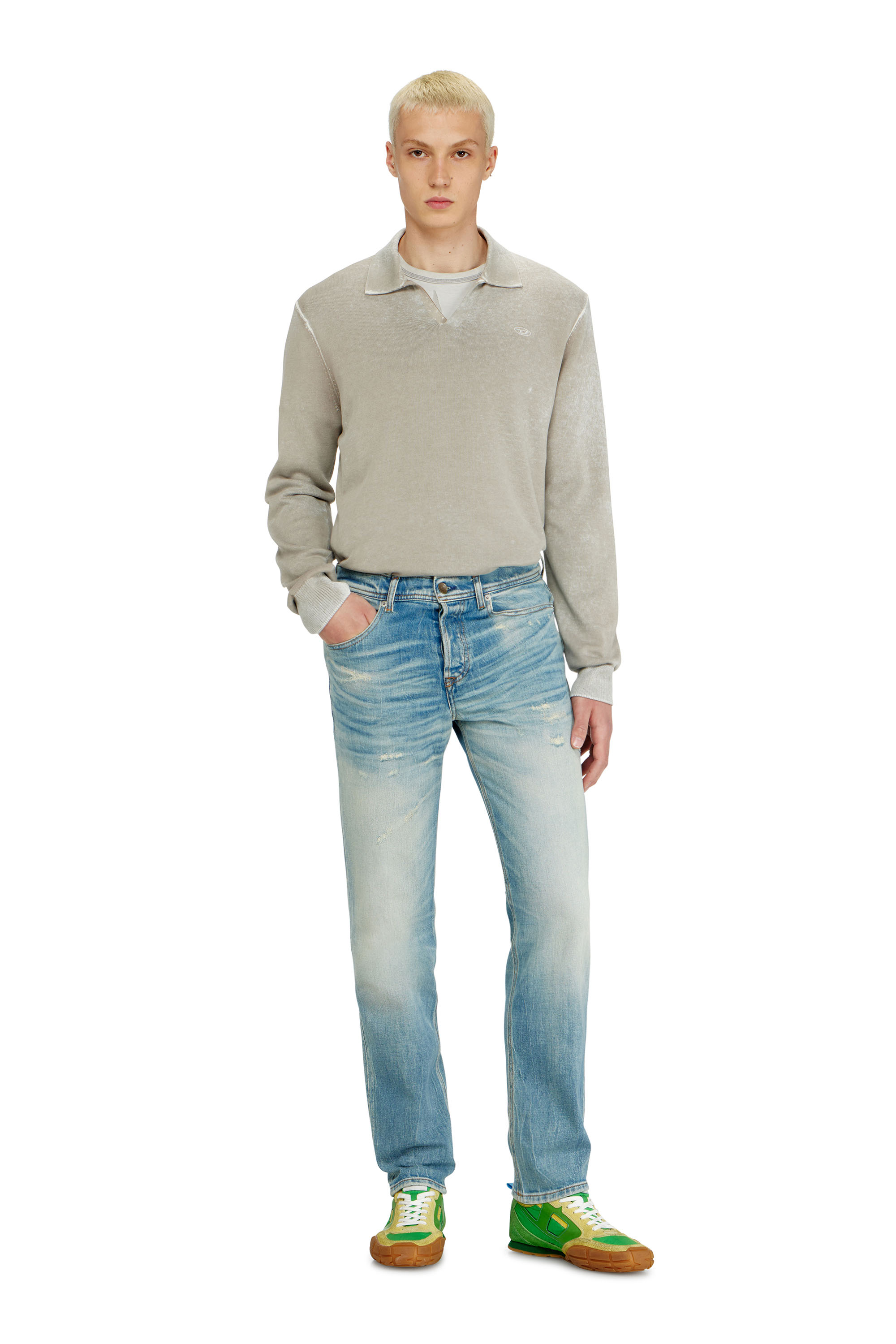 Diesel - Man's Regular Jeans 2023 D-Finitive 09P33, Light Blue - 4