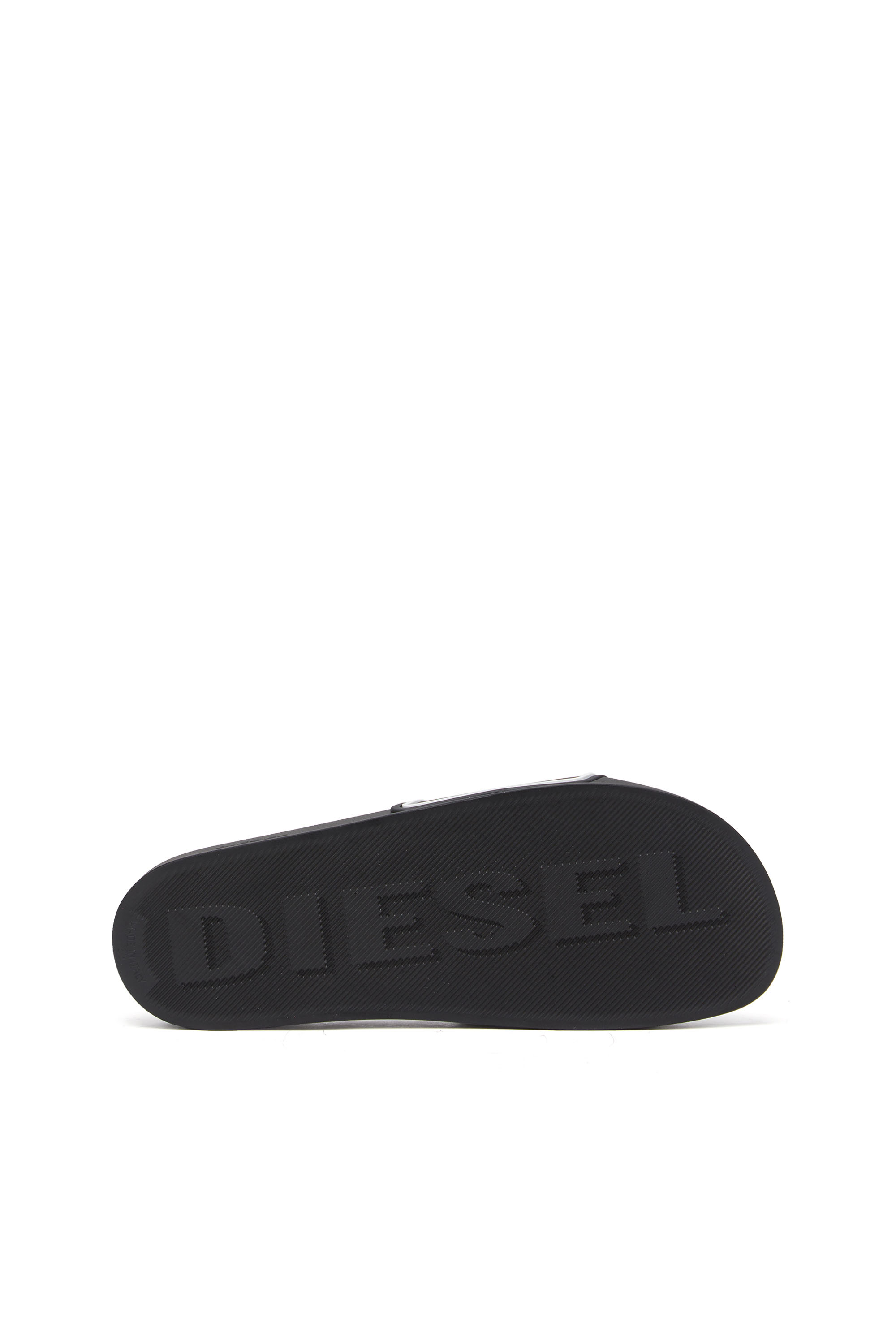SA-MAYEMI CC, Black/White Diesel - SA-MAYEMI CC, Man's Sa-Mayemi-Pool slides with 3D logo in Black/White - 5