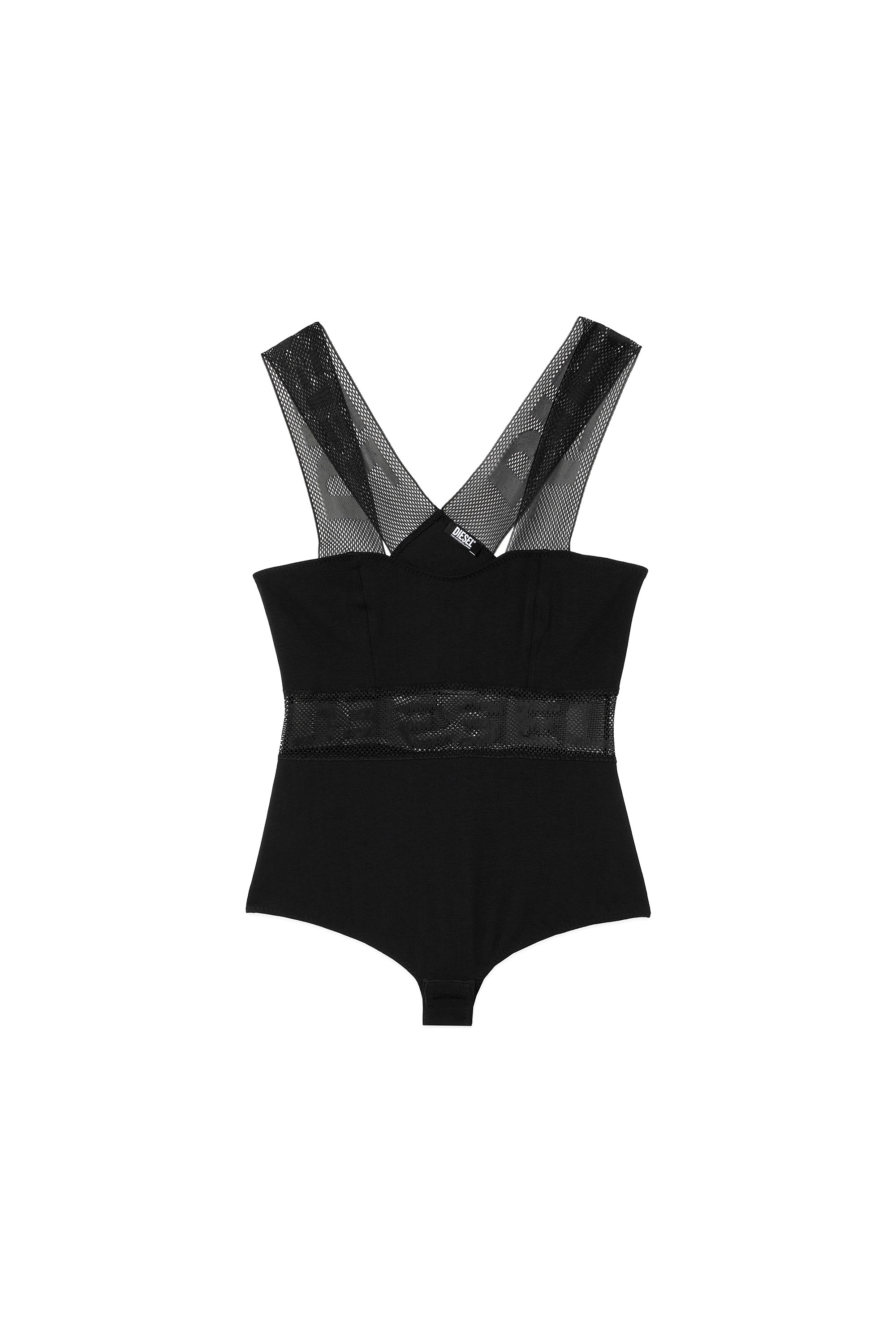 UFBY-BODYMESH, Black - Bodysuits