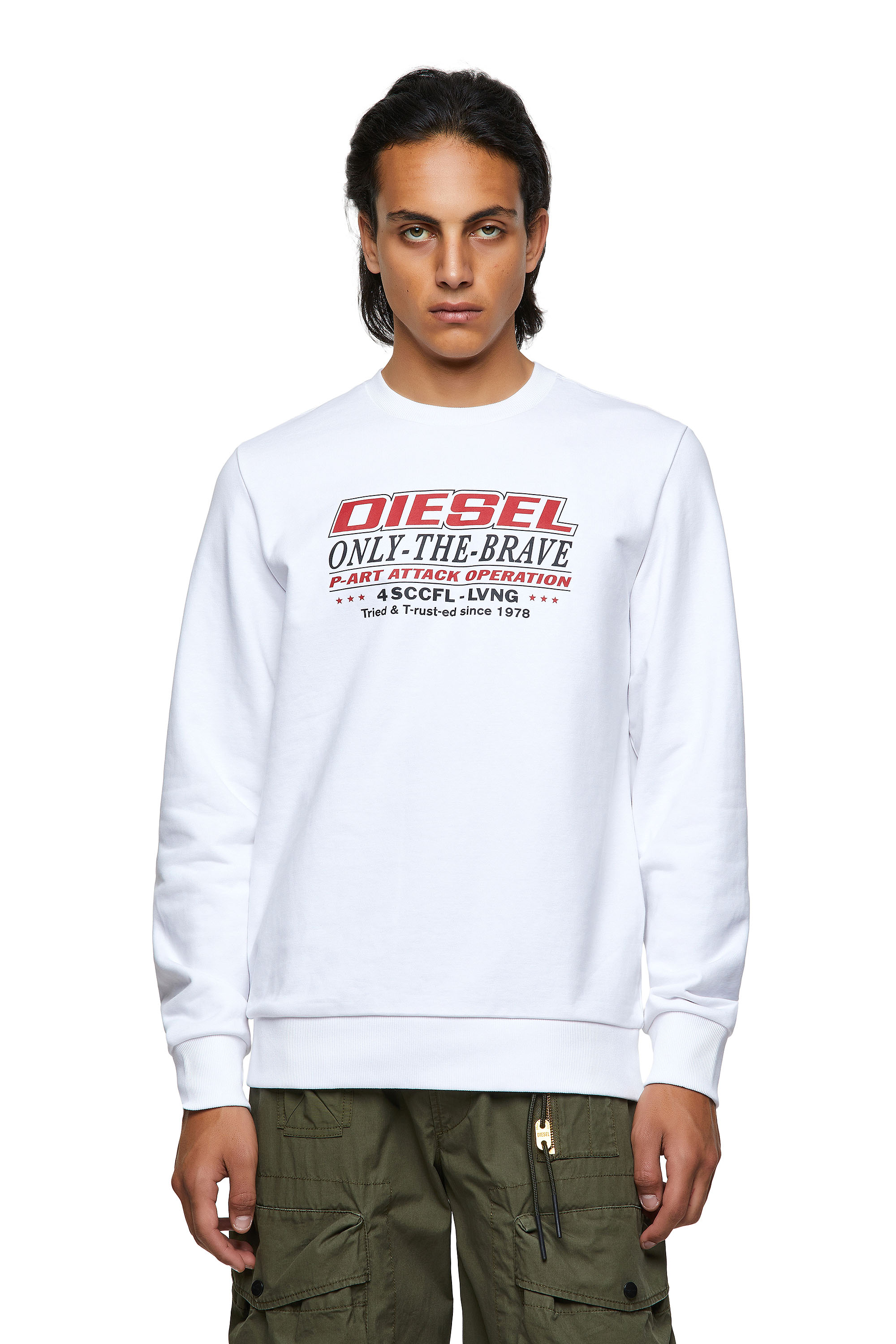 S-GIRK-K21, White - Sweaters
