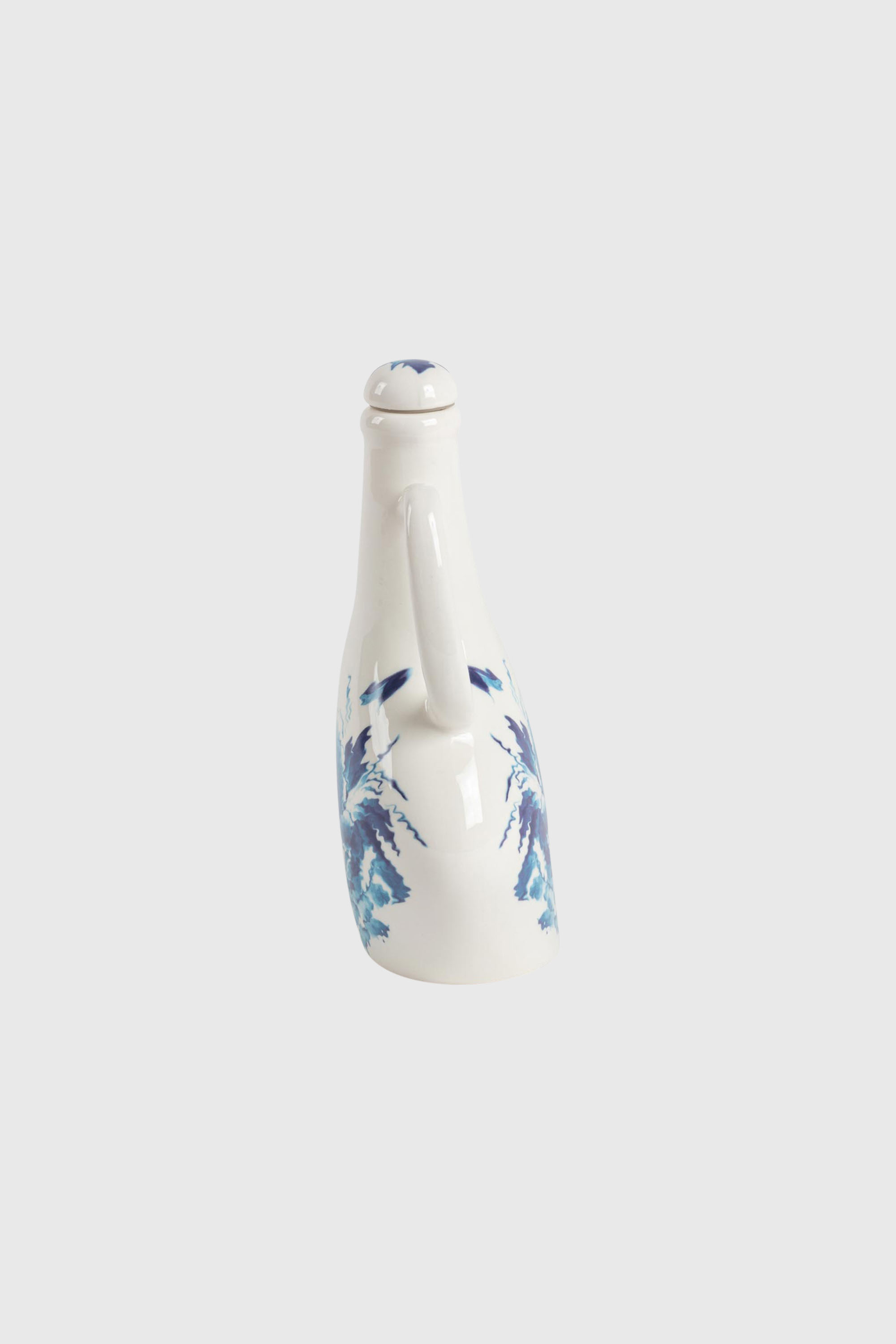 Diesel - 11286 PORCELAIN BOTTLE FOR SEASONING "CL, Unisex's Porcelain bottle for seasoning in White/Blue - 4