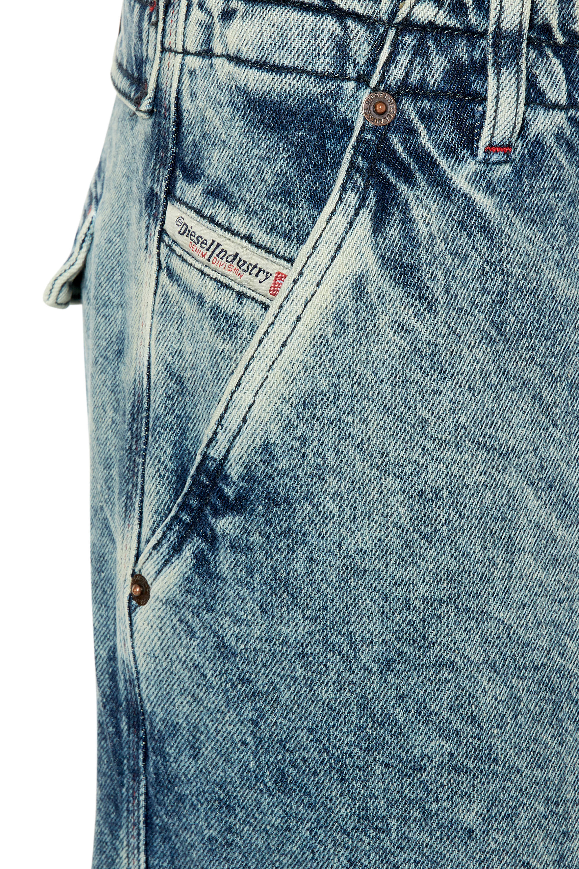 Diesel - Woman's Relaxed Jeans 1996 D-Sire 0EMAN, Medium blue - 5