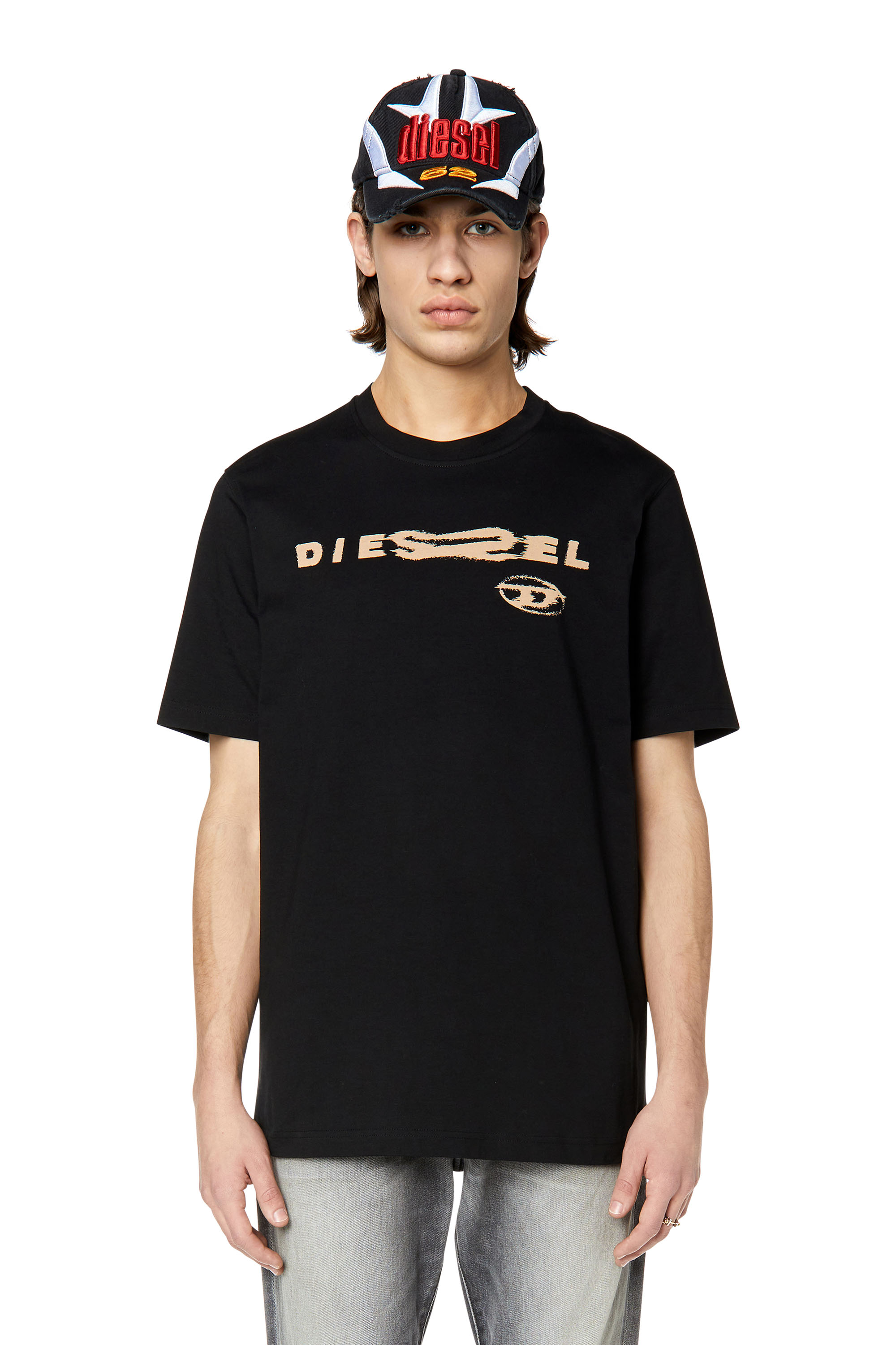 Diesel - T-JUST-G9, Black - Image 1