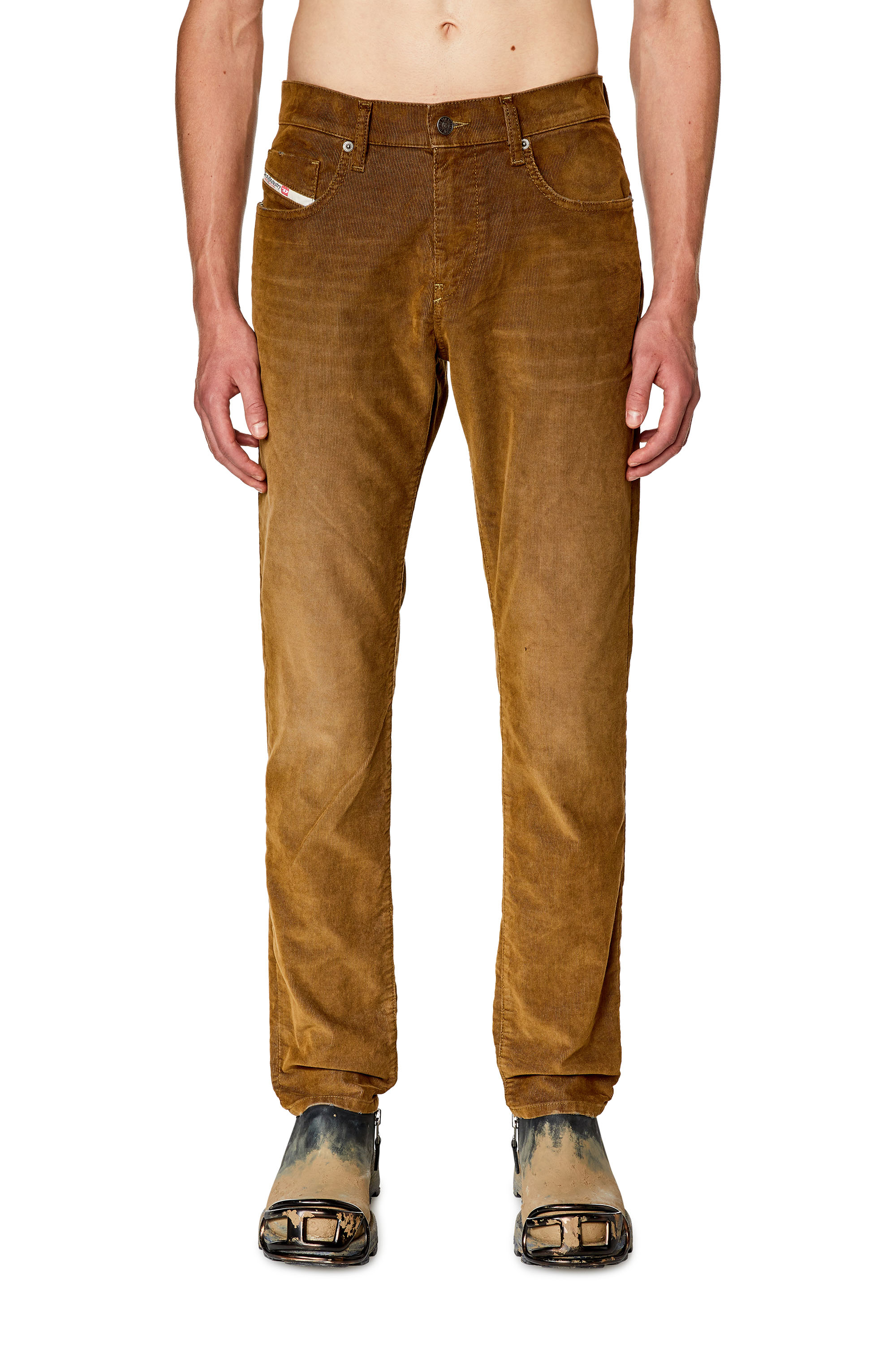 Diesel - Slim Jeans 2019 D-Strukt 003GJ, Light Brown - Image 1