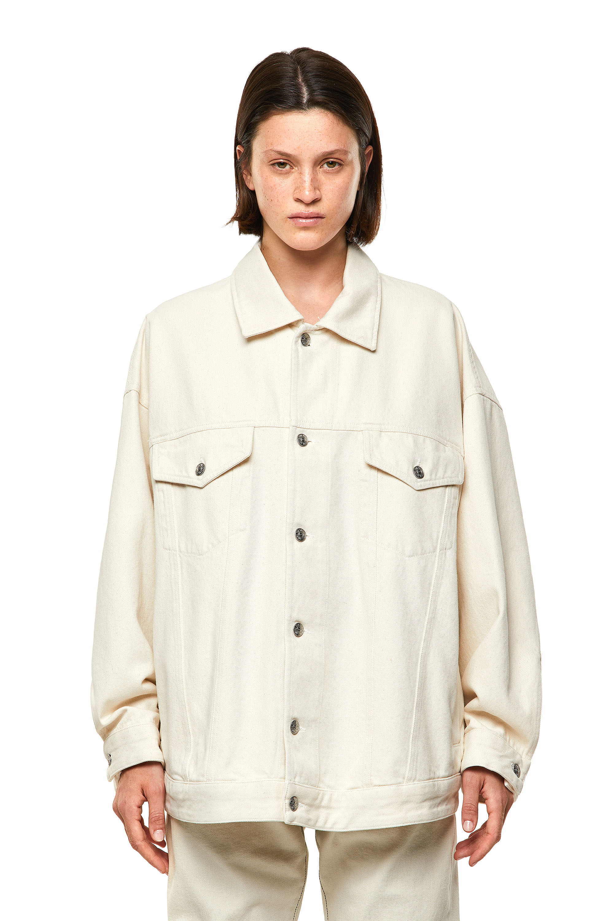 DE-SOJO, White - Denim Jackets