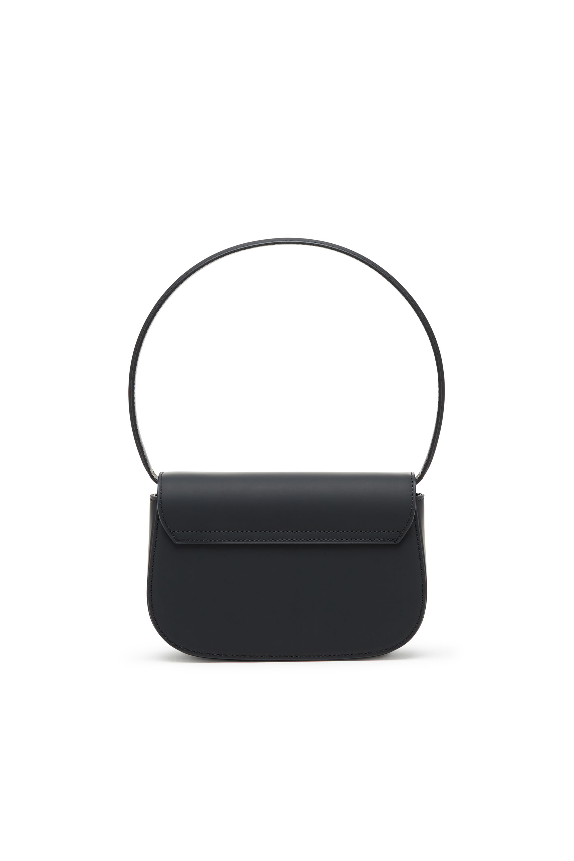 Diesel - 1DR, Woman's 1DR-Iconic shoulder bag in matte leather in Black - 3