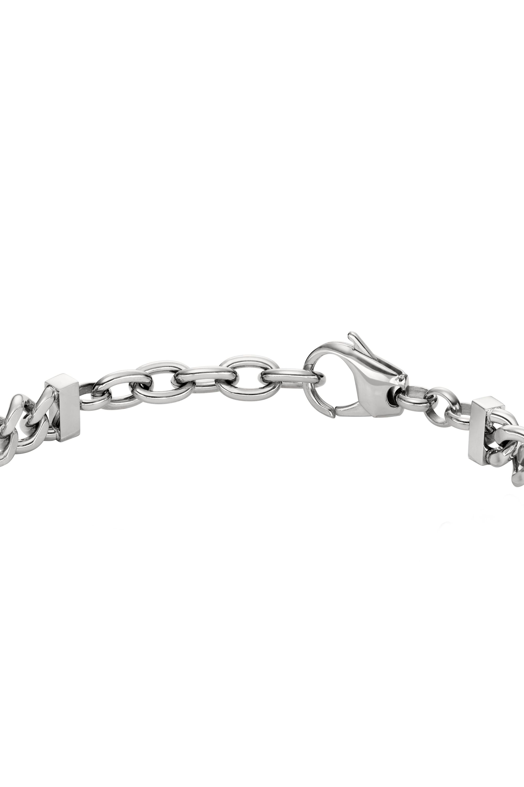 ギフトに♪【DIESEL】ディーゼル  ロゴ ブレスレット DX0966 Amazon.co.jp: DIESEL ディーゼル DX0966040 ロゴプレート
