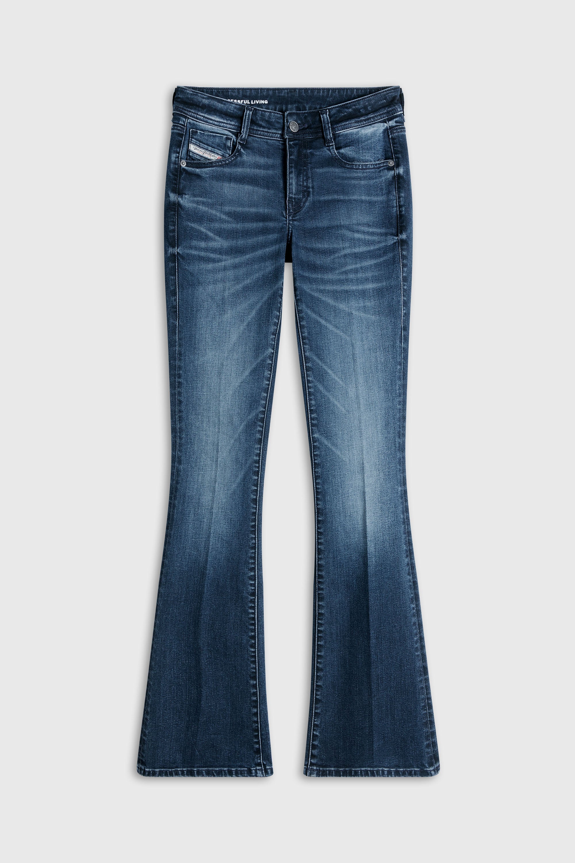 Diesel - Woman's Bootcut Jeans 1969 D-Ebbey 0ILDY, Dark Blue - 2