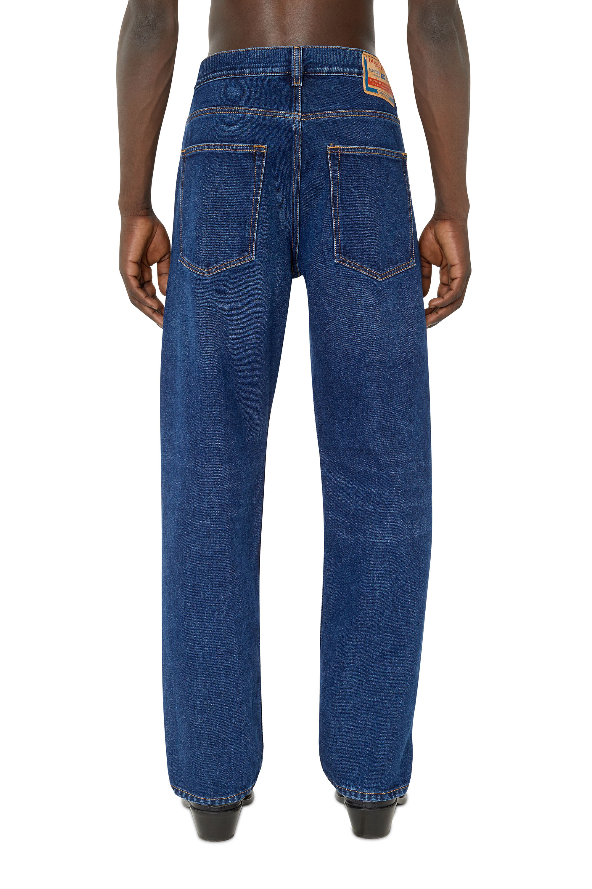 Diesel - Straight Jeans 2010 D-Macs 007E6, Dark Blue - Image 3
