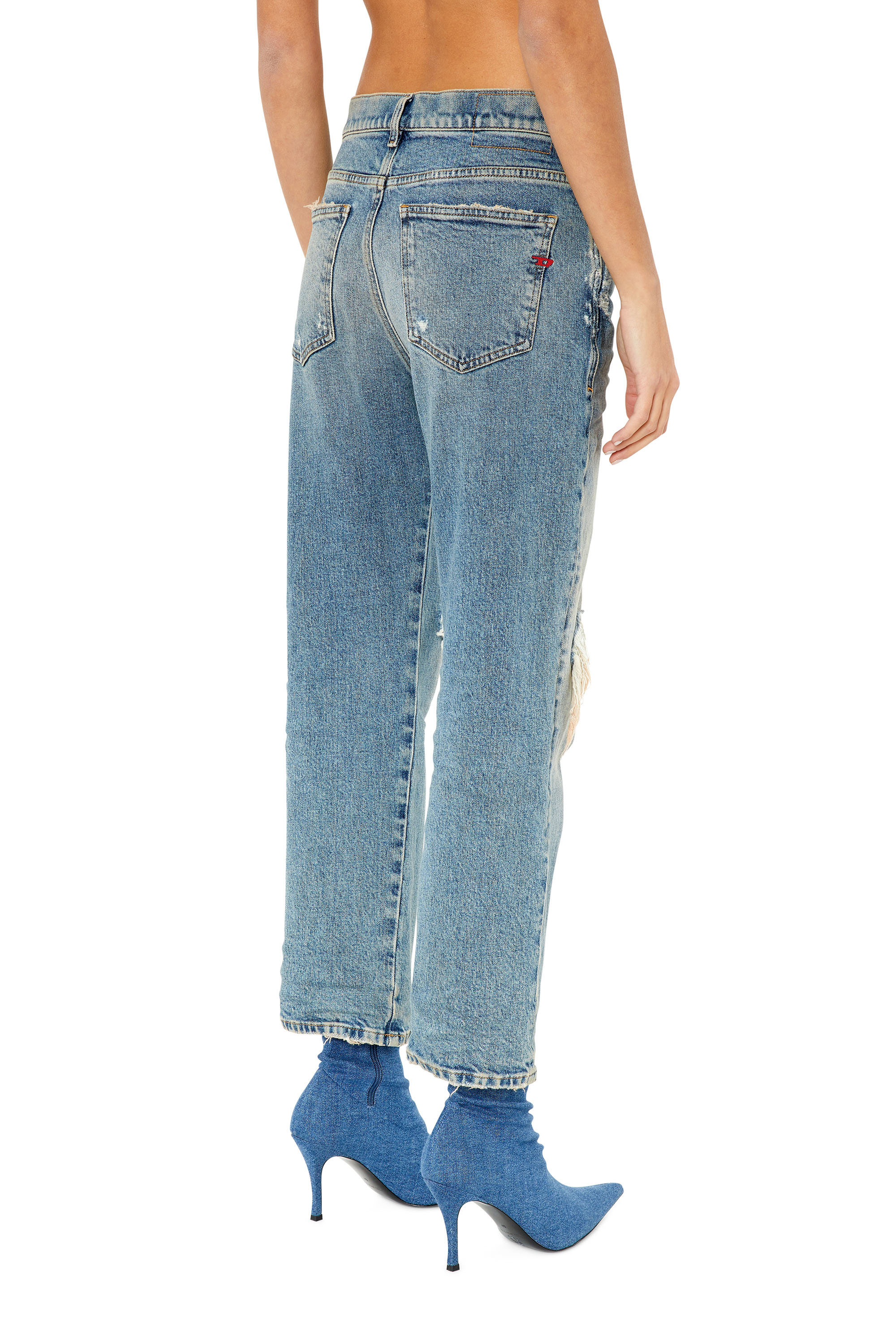 Diesel - 2016 D-Air 007M8 Boyfriend Jeans, Medium blue - Image 2