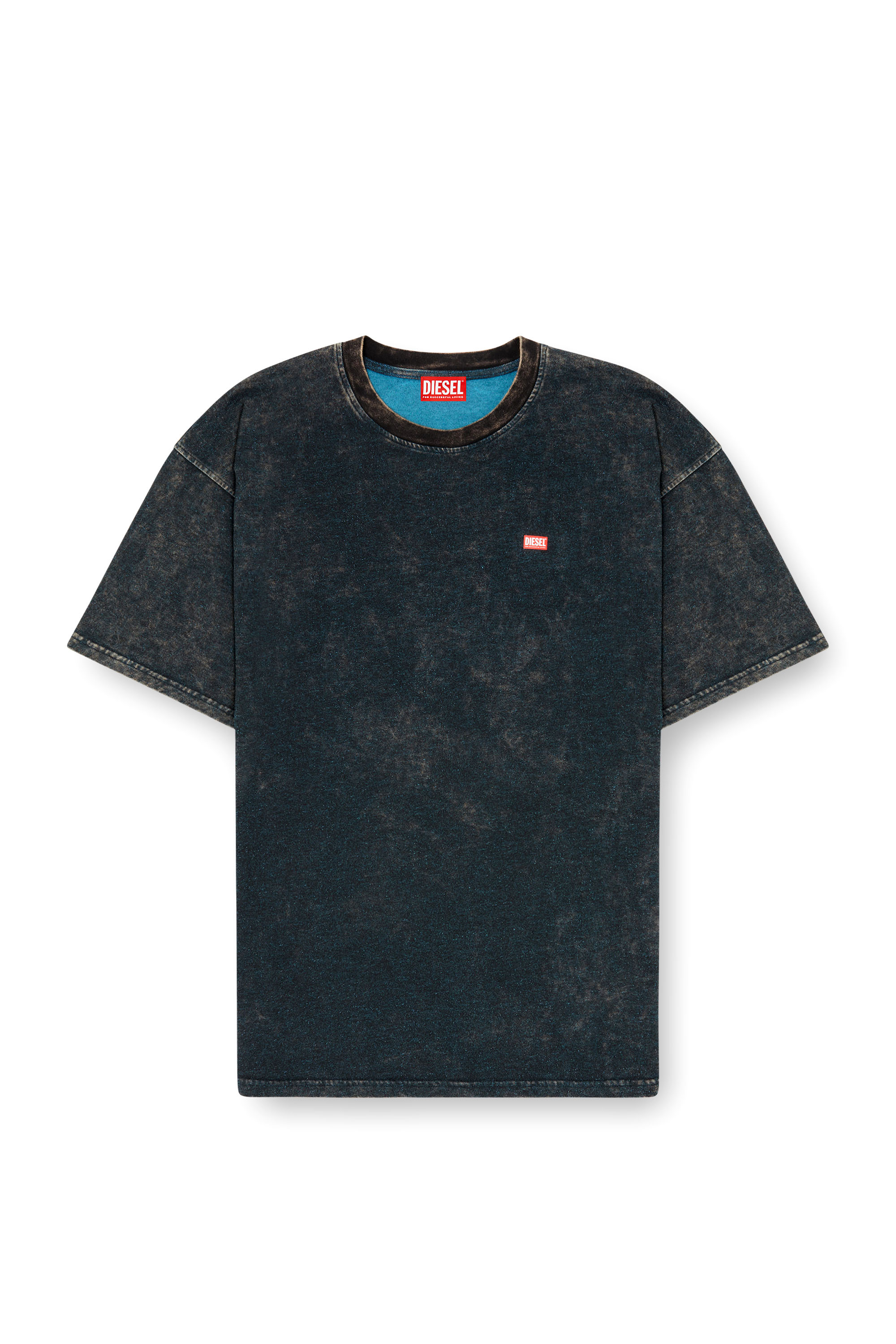 Diesel - T-BOXT-T4, Man's Jersey t-shirt with logo in Black - 2