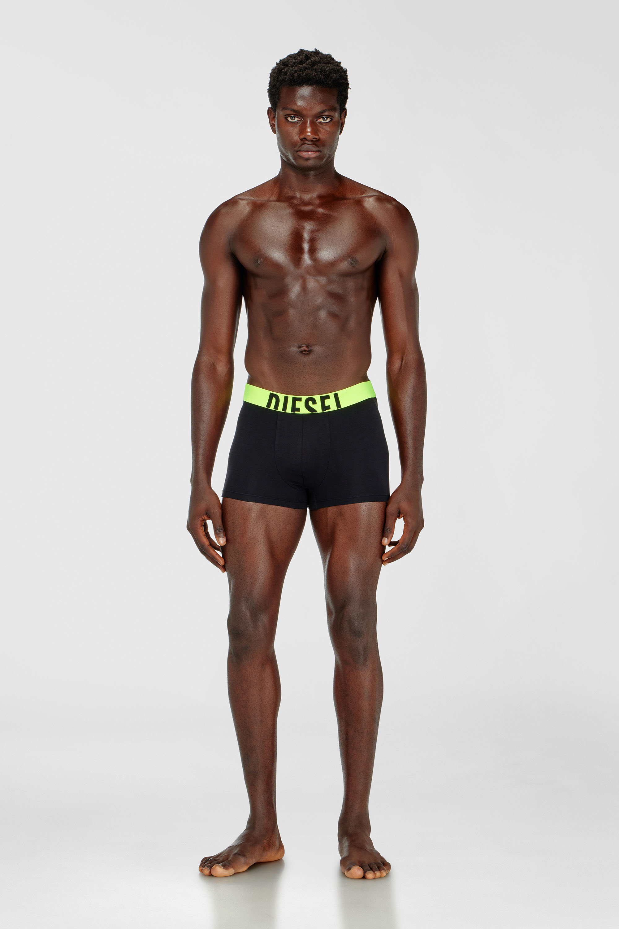 Three-pack boxer briefs in stretch cotton